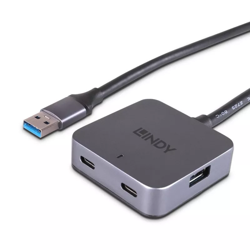 Lindy hub USB 3.0 5m 4 porte