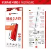 Protezione display e.v.i. Displex Full Cover (10H) per Xiaomi 14 Pro, vetro temperato, cornice di montaggio Eco, nero/trasparente