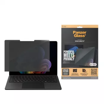 PanzerGlass ® pellicola privacy pellicola protettiva per display Microsoft Surface Laptop 7th Edition 13.8'' | Ultra-Wide Fit