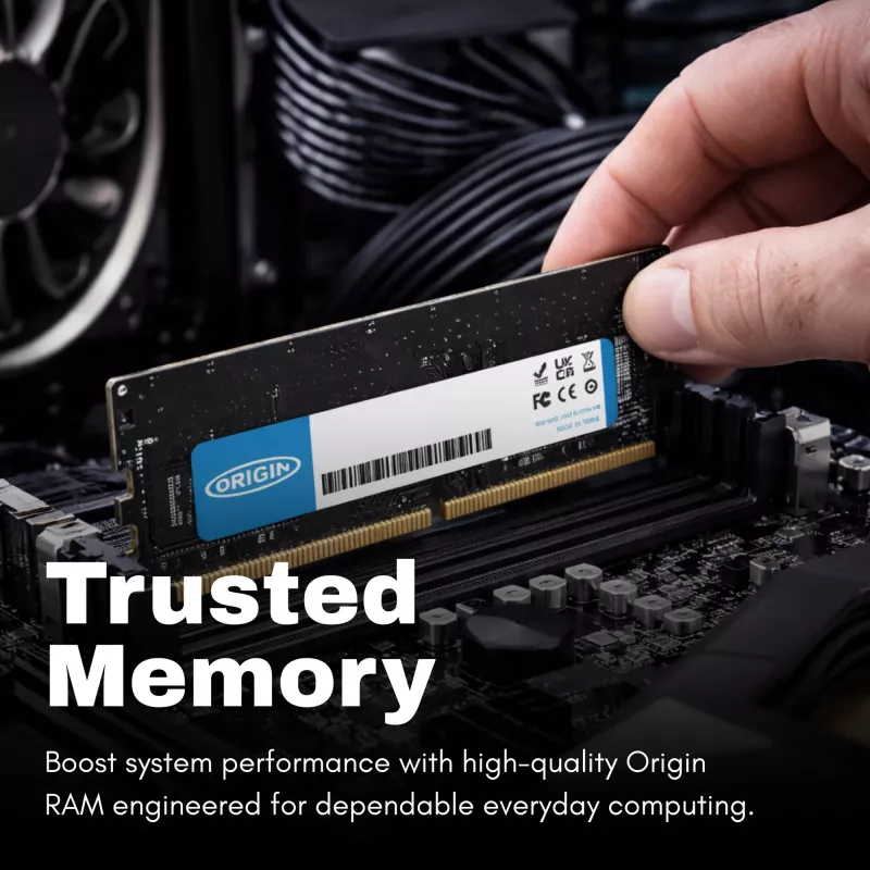 Origin Storage OM16G55600U1RX8NE11 16 GB DDR5 5600 MHz UDIMM 1Rx8 Non-ECC 1,1 V (PC5-44800)