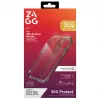 ZAGG 700518204 Luxe + Glass 360 set (cover posteriore + vetro) per Apple iPhone 16e/14/13, trasparente
