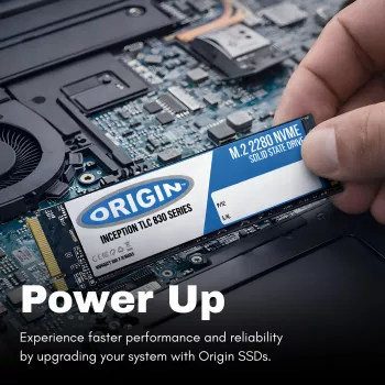 SSD Origin Storage Inception 512GB NVMe M.2 3D TLC 80mm, 512 GB, M.2, 2100 MB/s, 640 Gbit/s