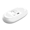 Mouse da ufficio wireless TRUST Seron sottile Multi – ambidestro, RF + Bluetooth, ottico 3200 DPI, 7 tasti, bianco