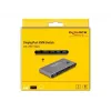 KVM Switch DeLOCK DisplayPort 8K 30 Hz con USB 5 Gbit/s