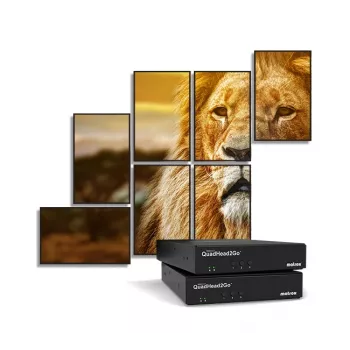 Matrox QuadHead2Go Q155 multi-monitor controller appliance / Q2G-H4K2
