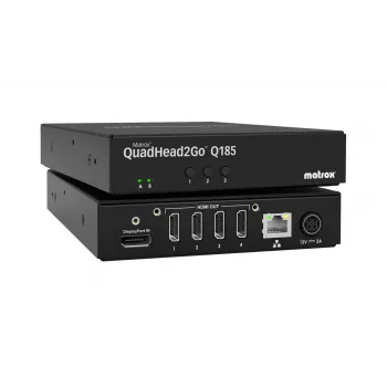 Matrox QuadHead2Go Q185 multi-monitor controller appliance / Q2G-DP4K2