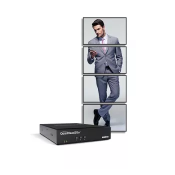 Matrox QuadHead2Go Q185 multi-monitor controller appliance / Q2G-DP4K2