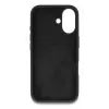 Custodia protettiva DELOCK in silicone morbido per iPhone 17, cover, nera, compatibile con schermo da 6,3 pollici (16 cm)