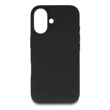 Custodia protettiva DELOCK in silicone morbido per iPhone 17, cover, nera, compatibile con schermo da 6,3 pollici (16 cm)