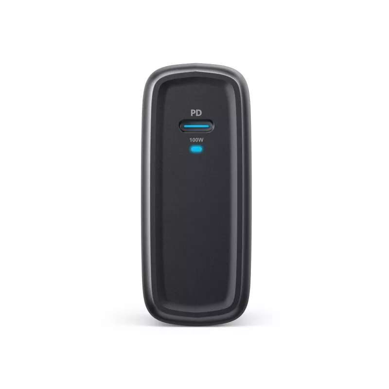 Targus HyperJuice HJG100EU caricatore GaN da 100 W, porta singola, EU, 2 m, nero