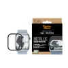 Protezione schermo PanzerGlass cornice in metallo nera per Apple Watch (modello PG38147)