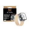 Protezione display PanzerGlass con cornice in metallo nera per Apple Watch, modello PG56329