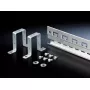 Kit guide per rack Rittal 2388.125, alloggiamento in alluminio, grigio, larghezza 1153 mm