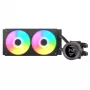 Dissipatore a liquido per CPU all-in-one Cougar Poseidon Vistek 240, ARGB, radiatore 240 mm, ventola 120 mm, 700–2500 giri/min, nero