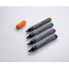 Pennarello Sigel BA011 4 pezzi nero magenta arancione turchese