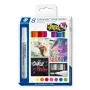 Pennarelli a gesso Staedtler 344 C8 punta bullet colori assortiti 8 pz.