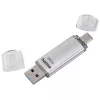 Hama FlashPen C-Laeta chiavetta USB 16 GB, USB 3.0 / USB Type-C, argento