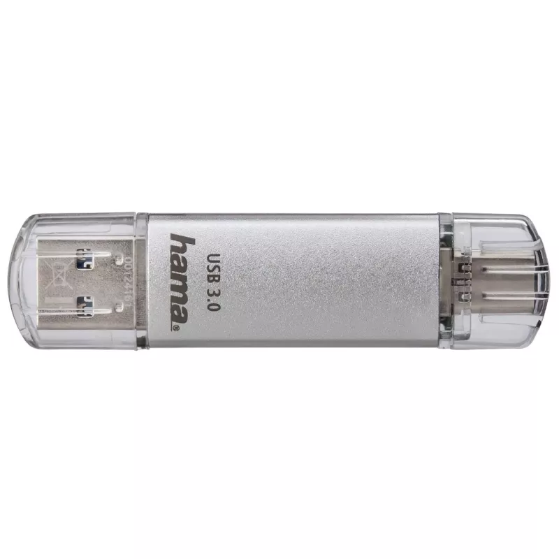 Hama FlashPen C-Laeta chiavetta USB 16 GB, USB 3.0 / USB Type-C, argento