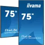 Display per digital signage iiyama LH7575UHS-B1AG schermo piatto 190,5 cm (75 inch) LCD Wi-Fi 500 cd/m² 4K Ultra HD nero processore integrato Android 11 24/7