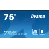 Display per digital signage iiyama LH7575UHS-B1AG schermo piatto 190,5 cm (75 inch) LCD Wi-Fi 500 cd/m² 4K Ultra HD nero processore integrato Android 11 24/7