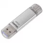 Hama FlashPen C-Laeta 00124162 chiavetta USB, 32 GB, USB 3.0 / USB Type-C, argento