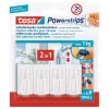 Gancio adesivo Tesa 58034-00007 bianco 1 pz.