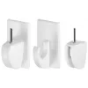 Gancio adesivo Tesa 58034-00007 bianco 1 pz.