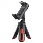 Hama Pocket II Rotation treppiede smartphone/tablet 3 gambe nero, rosso