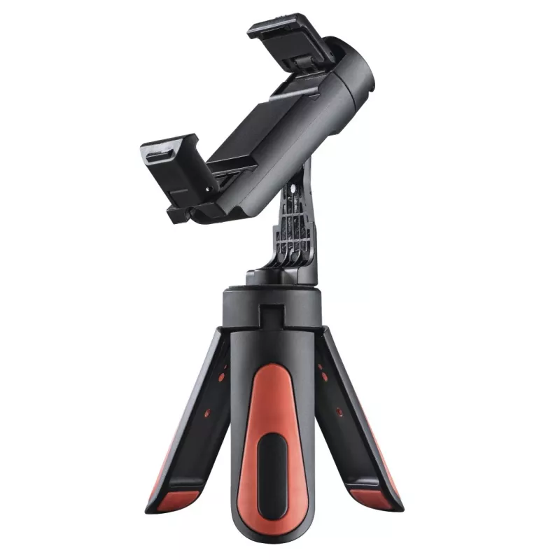 Hama Pocket II Rotation treppiede smartphone/tablet 3 gambe nero, rosso