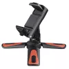 Hama Pocket II Rotation treppiede smartphone/tablet 3 gambe nero, rosso