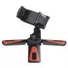 Hama Pocket II Rotation treppiede smartphone/tablet 3 gambe nero, rosso