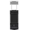 Hama Pocket II Rotation treppiede smartphone/tablet 3 gambe nero, rosso