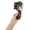 Hama Pocket II Rotation treppiede smartphone/tablet 3 gambe nero, rosso