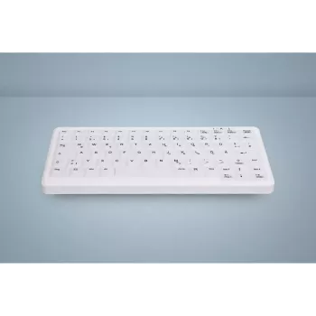 Protezione per tastiera Active Key AK-C4110 — silicone, layout tedesco, 291×139×25 mm, bianco