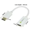 Techly adattatore DisplayPort 1.2 maschio / HDMI femmina 15 cm bianco IADAP DP-HDMIF2