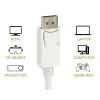 Techly adattatore DisplayPort 1.2 maschio / HDMI femmina 15 cm bianco IADAP DP-HDMIF2