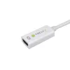 Techly adattatore DisplayPort 1.2 maschio / HDMI femmina 15 cm bianco IADAP DP-HDMIF2
