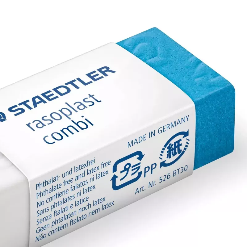 Staedtler rasoplast combi 526 BT30 gomma per cancellare, 43 x 19 x 13 mm