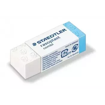 Gomma per cancellare Staedtler rasoplast combi 526 BT, bianco, 43×19×13 mm, 1 pz.
