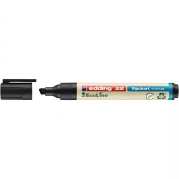 Pennarello Edding EcoLine 32 punta a scalpello nero