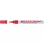 Pennarello indelebile punta tonda Edding 8300 rosso
