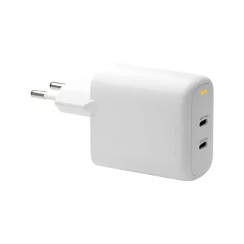 dbramante1928 re-charge Pro - Caricabatterie da parete EU 2x USB-C 45W - W