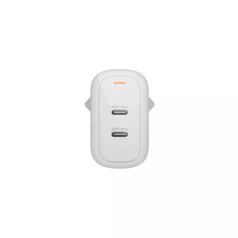 dbramante1928 re-charge Pro - Caricabatterie da parete EU 2x USB-C 45W - W