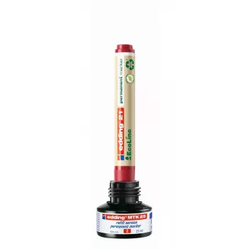Inchiostro di ricarica per pennarello Edding MTK 25 rosso 25 ml 1 pz.