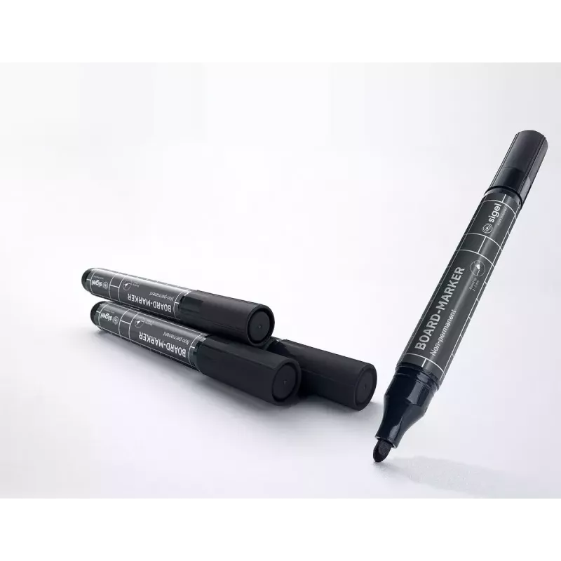 Pennarello Sigel BA012 4 pezzi nero