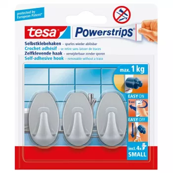 Gancio universale Tesa Powerstrips Hooks Small OVAL