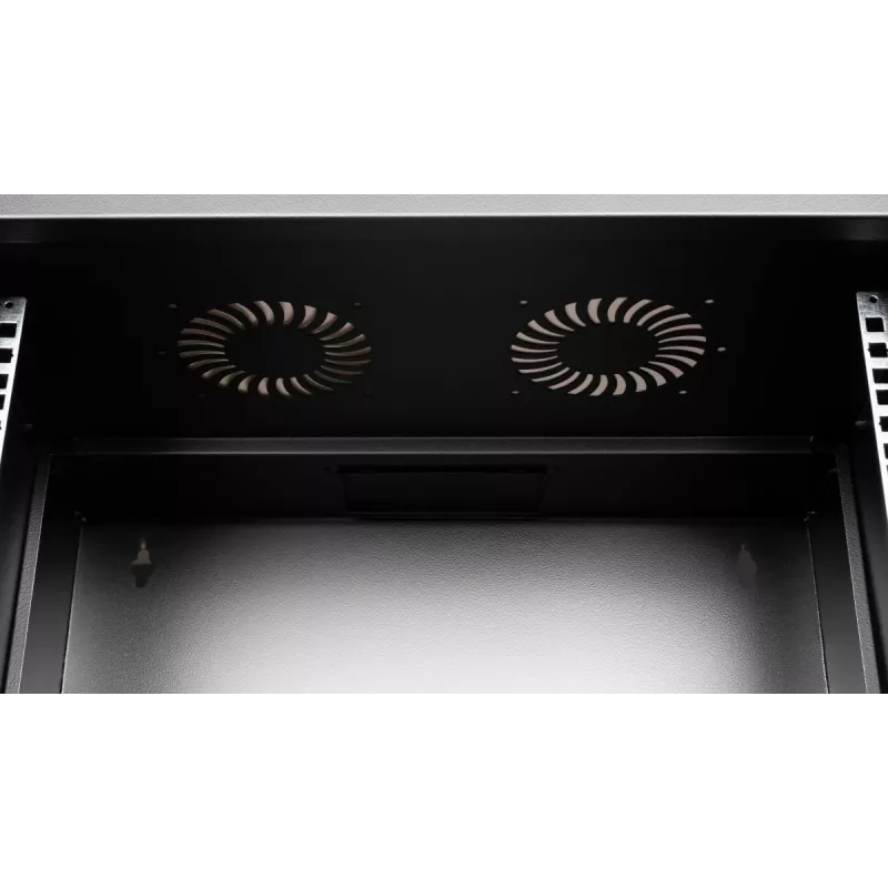 Equip Eco Mount armadio 19 pollici, 07HE, 540X400MM, RAL9005 nero