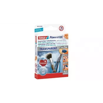 Etichetta per montaggio Tesa Powerstrips trasparente LARGE
