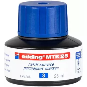 Inchiostro di ricarica per pennarelli Edding MTK 25 blu 25 ml 1 pezzo