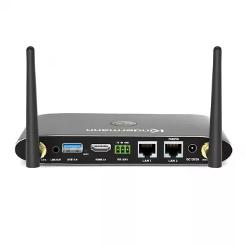 Sistema di presentazione wireless Kindermann KLICK & SHOW K-40 desktop grafite